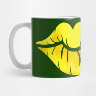 Yellow Lips Mug